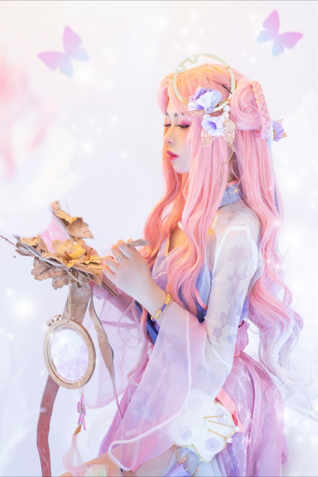 越南女coser@奉燕穿上“乞巧织情”套装化身古典美人王昭君 越南女coser@奉燕穿上“乞巧织情”套装化身古典美人王昭君