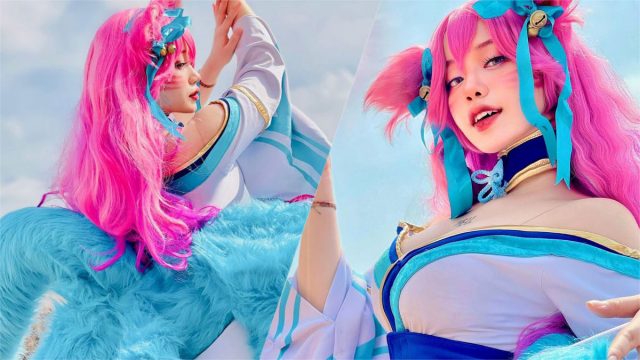 泰国coser@INLIL在《英雄联盟》中“灵魂莲华”版的阿狸cosplay 泰国coser@INLIL在《英雄联盟》中“灵魂莲华”版的阿狸cosplay