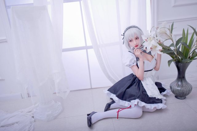 coser@Shika小鹿鹿在游戏《碧蓝航线》化身迷人的“女仆”天狼星 coser@Shika小鹿鹿在游戏《碧蓝航线》化身迷人的“女仆”天狼星