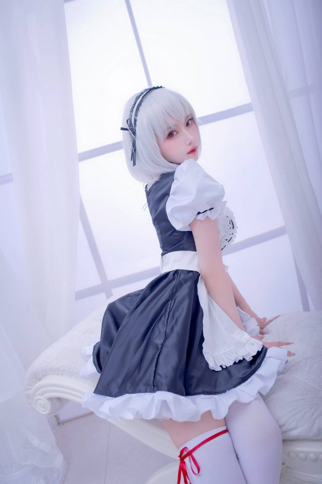 coser@Shika小鹿鹿在游戏《碧蓝航线》化身迷人的“女仆”天狼星 coser@Shika小鹿鹿在游戏《碧蓝航线》化身迷人的“女仆”天狼星