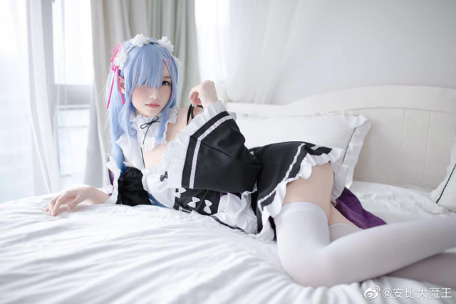 coser@安比大魔王化身《Re：从零开始的异世界生活》中的“女仆”蕾姆