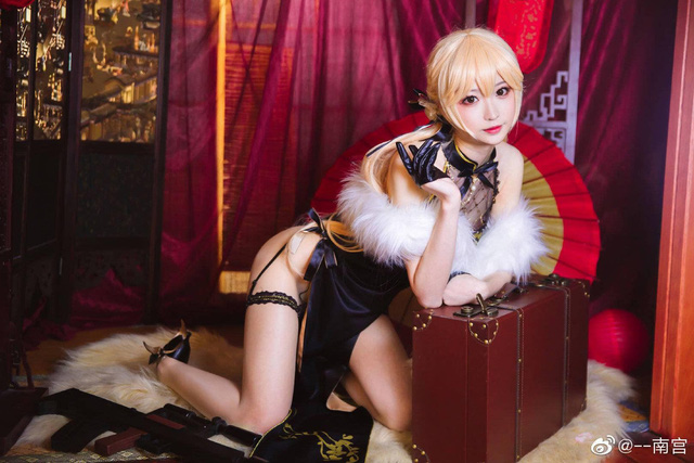 南宫的《少女前线》OTs-14 COSPLAY:唯美复古,性感妩媚 南宫的《少女前线》OTs-14 COSPLAY:唯美复古,性感妩媚