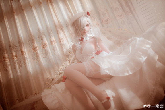 coser南宫完美还原“迈出步伐的你”G36C的美丽礼服装扮 coser南宫完美还原“迈出步伐的你”G36C的美丽礼服装扮