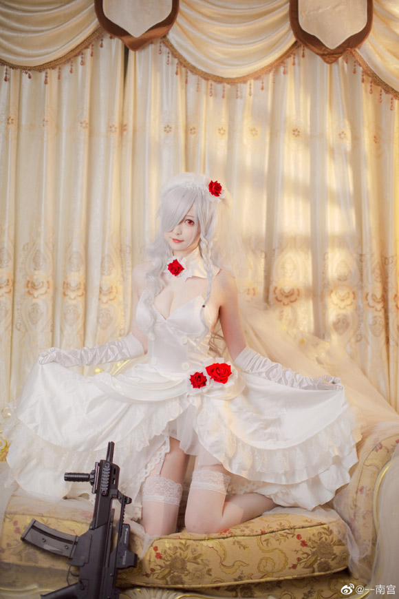 coser南宫完美还原“迈出步伐的你”G36C的美丽礼服装扮 coser南宫完美还原“迈出步伐的你”G36C的美丽礼服装扮