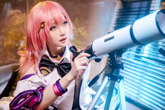 焖焖碳cos《崩坏:星穹铁道》艾丝妲,星空才子的绝妙展现 焖焖碳cos《崩坏:星穹铁道》艾丝妲,星空才子的绝妙展现