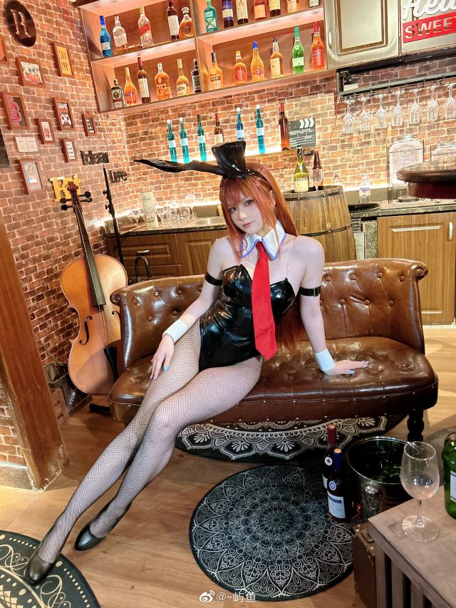 -屿鱼cos《命运石之门》牧濑红莉栖,兔耳美少女展现临场魅力 -屿鱼cos《命运石之门》牧濑红莉栖,兔耳美少女展现临场魅力