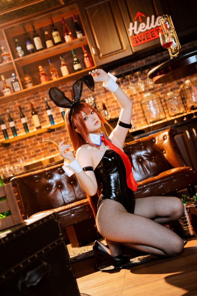 -屿鱼cos《命运石之门》牧濑红莉栖,兔耳美少女展现临场魅力 -屿鱼cos《命运石之门》牧濑红莉栖,兔耳美少女展现临场魅力