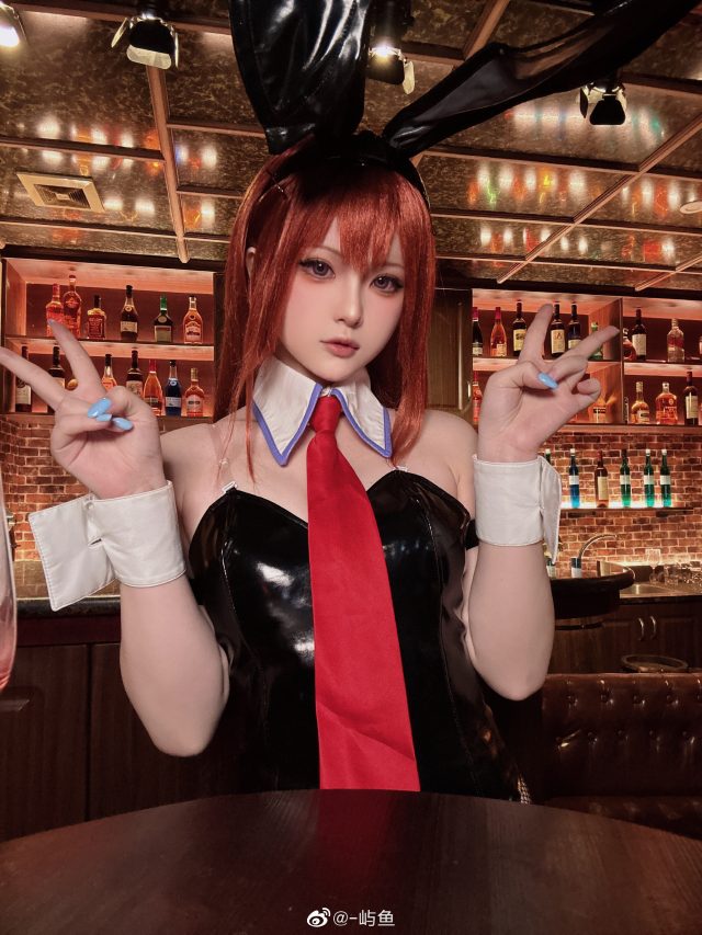 -屿鱼cos《命运石之门》牧濑红莉栖,兔耳美少女展现临场魅力 -屿鱼cos《命运石之门》牧濑红莉栖,兔耳美少女展现临场魅力