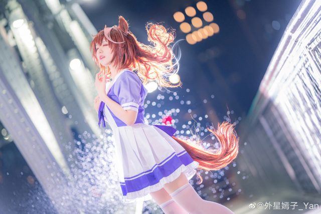 外星嫣子_Yan cos《赛马娘 Pretty Derby》东海帝王,华丽演绎马娘舞姬 外星嫣子_Yan cos《赛马娘 Pretty Derby》东海帝王,华丽演绎马娘舞姬