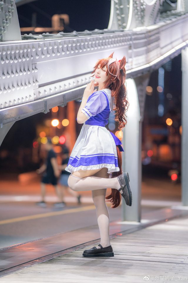 外星嫣子_Yan cos《赛马娘 Pretty Derby》东海帝王,华丽演绎马娘舞姬 外星嫣子_Yan cos《赛马娘 Pretty Derby》东海帝王,华丽演绎马娘舞姬