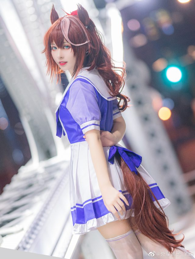 外星嫣子_Yan cos《赛马娘 Pretty Derby》东海帝王,华丽演绎马娘舞姬 外星嫣子_Yan cos《赛马娘 Pretty Derby》东海帝王,华丽演绎马娘舞姬