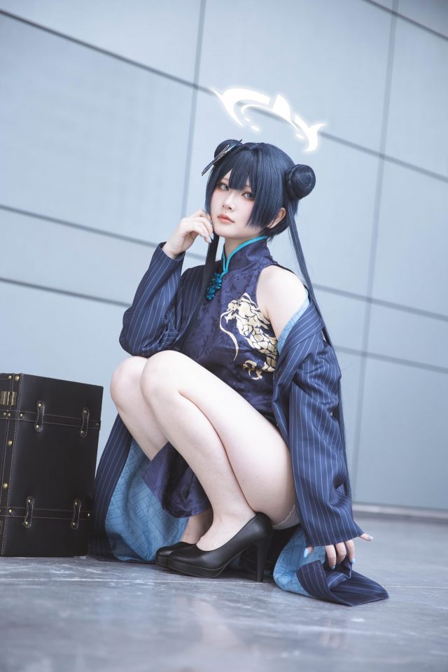 -屿鱼cos《蔚蓝档案》妃咲,魅力迷人撩人心弦! -屿鱼cos《蔚蓝档案》妃咲,魅力迷人撩人心弦!