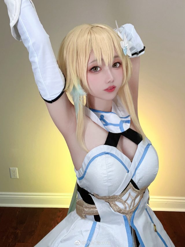 小木曾AYA cos《原神》荧Lumine,闪耀萌动“旅行者”的魅力 小木曾AYA cos《原神》荧Lumine,闪耀萌动“旅行者”的魅力
