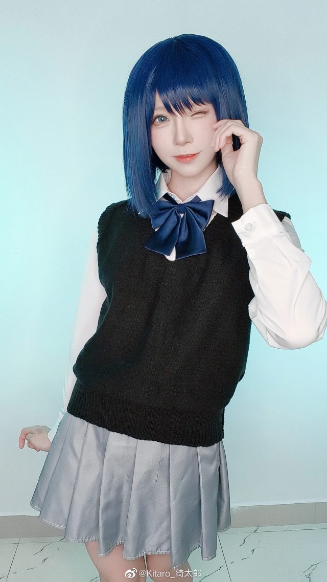 [我推的孩子]Kitaro_绮太郎cos黑川茜，可爱迷人的LALALAI之星