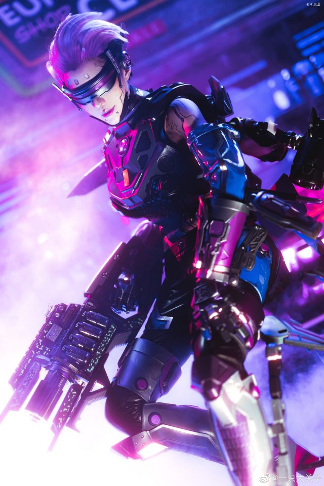 一只大关子cos《APEX英雄》瓦尔基里,翱翔未来天际的复仇者 一只大关子cos《APEX英雄》瓦尔基里,翱翔未来天际的复仇者