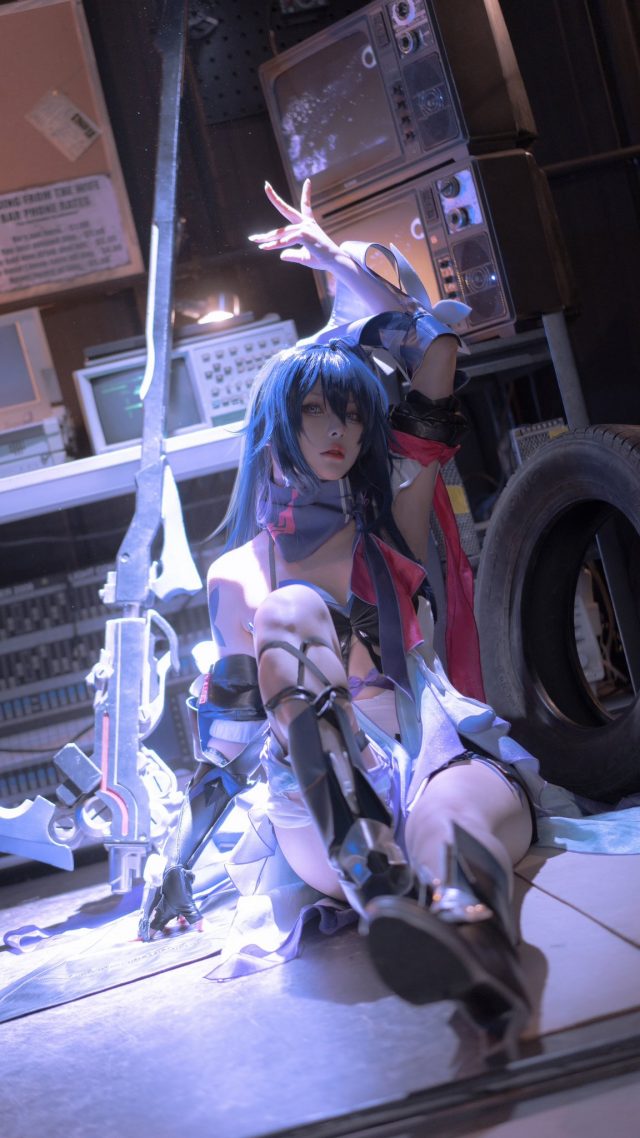 [崩坏：星穹铁道]w百合欧皇子w cos希儿，崩坏世界的性感蝴蝶