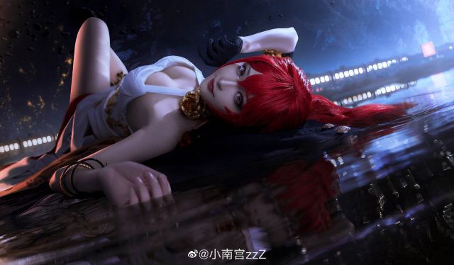 [崩坏：星穹铁道]小南宫zzZ cos姬子，闪耀星空下的性感科学家