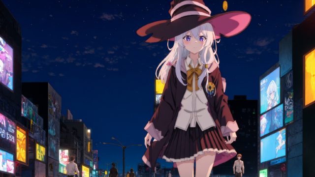 [魔女之旅]外星嫣子_Yan cos伊蕾娜，演绎可爱魅力的魔法之旅