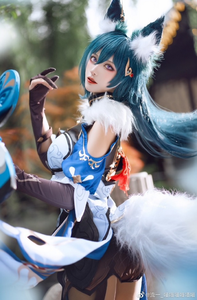 [崩坏：星穹铁道]流一_喵喵喵喵喵喵cos驭空，喵力全开大放异彩