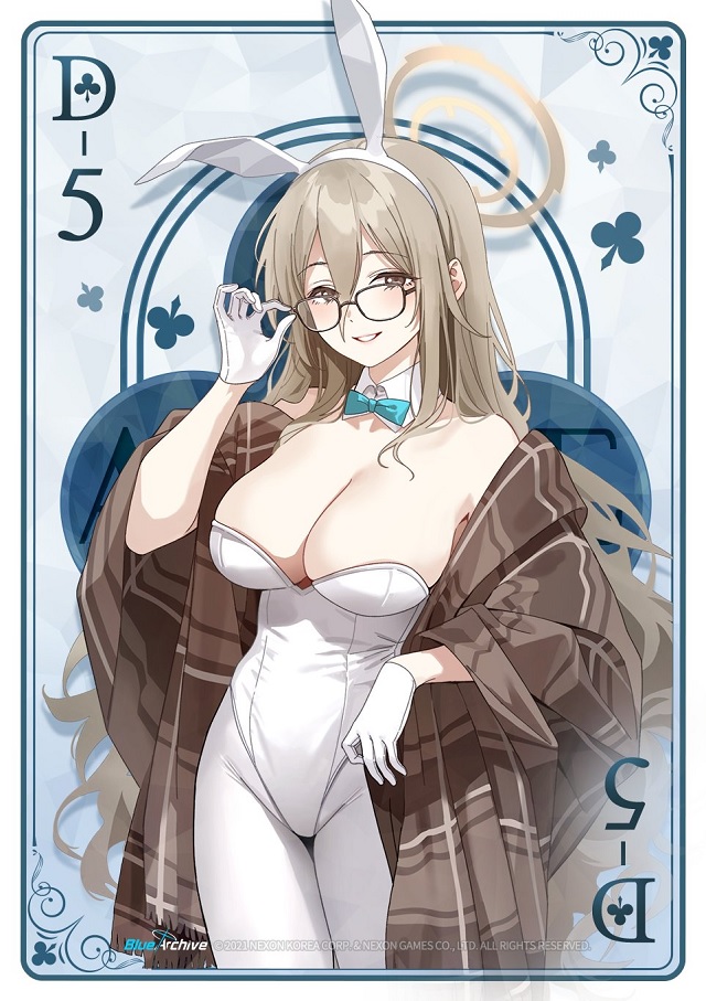 [蔚蓝档案]瓜希酱cos室笠朱音，性感可爱尽显兔女郎魅力