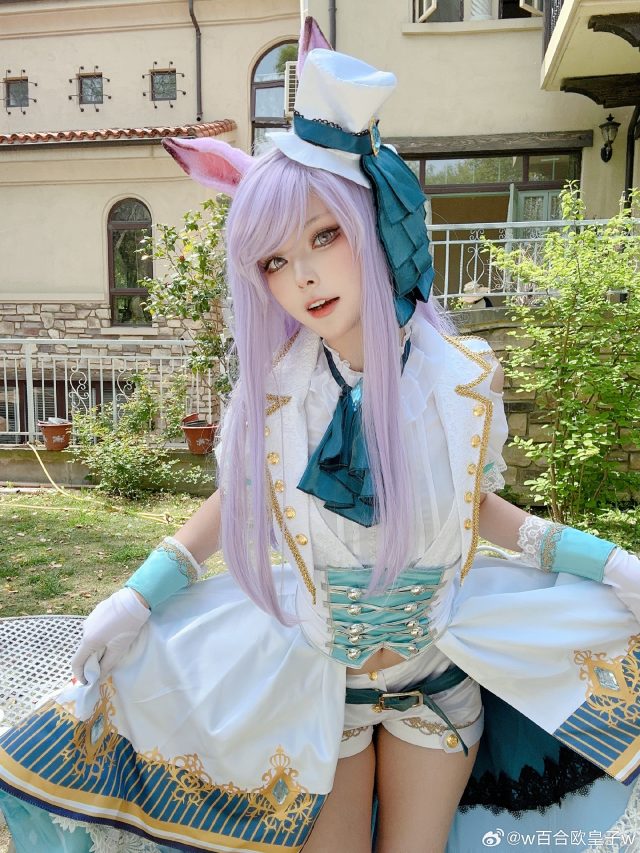 w百合欧皇子w cos目白麦昆,飙马才女驰骋“赛马娘Pretty Derby”舞台 w百合欧皇子w cos目白麦昆,飙马才女驰骋“赛马娘Pretty Derby”舞台