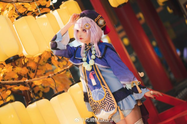 花崎Makura cos《原神》七七,可爱迷人小僵尸魅力爆棚! 花崎Makura cos《原神》七七,可爱迷人小僵尸魅力爆棚!