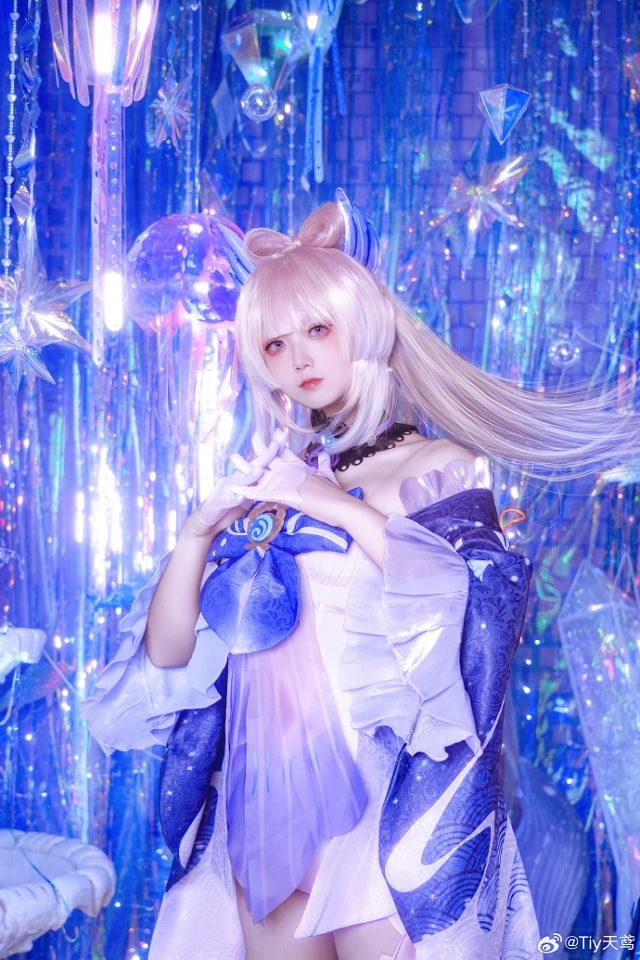 Tiy天鸢cos《原神》珊瑚宫心海,展现“现人神巫女”的迷人魅力 Tiy天鸢cos《原神》珊瑚宫心海,展现“现人神巫女”的迷人魅力