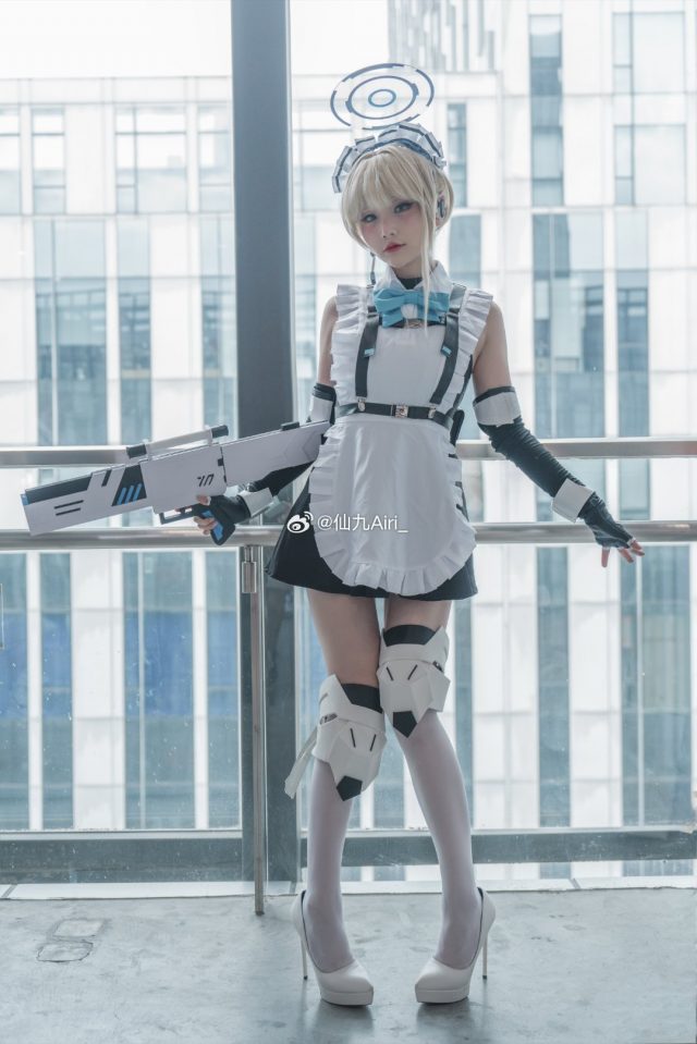 仙九Airi cos《蔚蓝档案》飞鸟马时,再现美少女战士的酷帅魅力 仙九Airi cos《蔚蓝档案》飞鸟马时,再现美少女战士的酷帅魅力