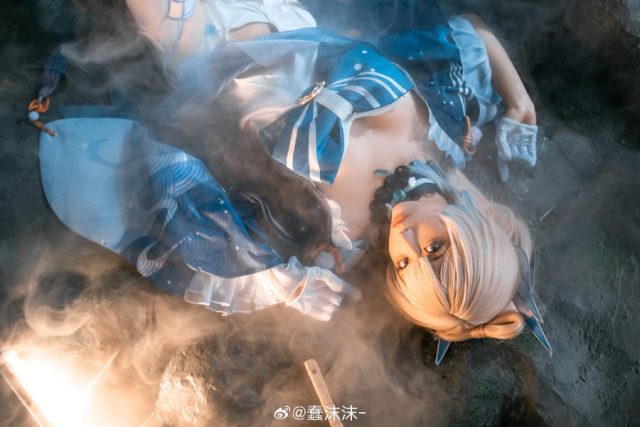 原神·珊瑚宫心海COSPLAY赏析:蠢沫沫精湛的COS还原 原神·珊瑚宫心海COSPLAY赏析:蠢沫沫精湛的COS还原