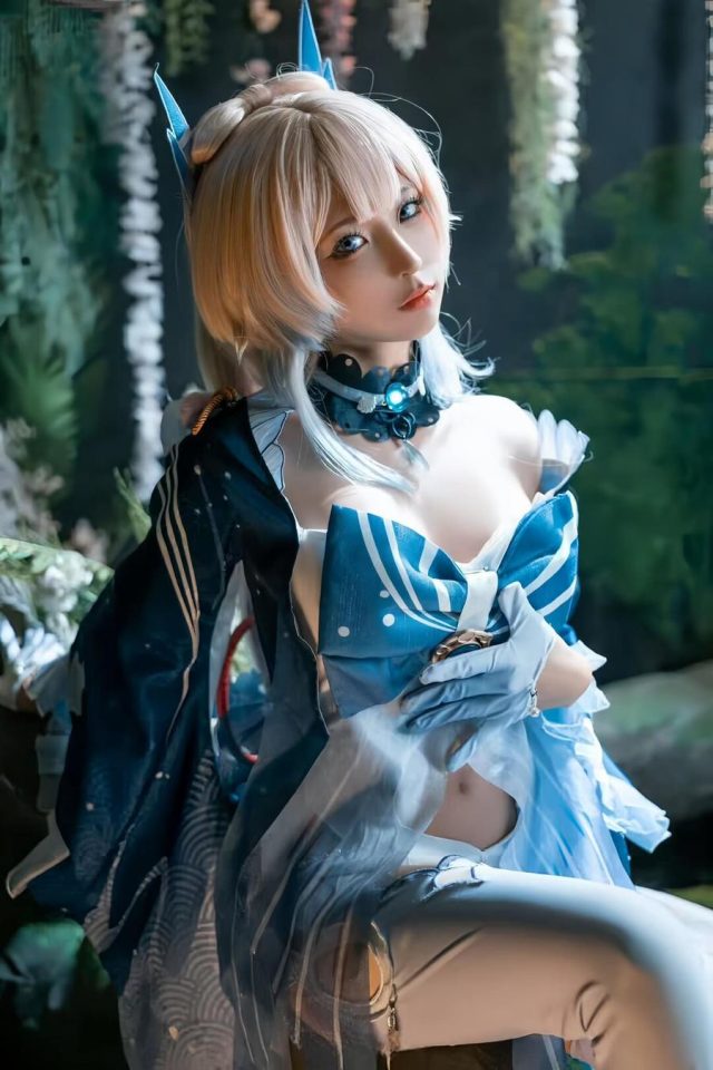原神·珊瑚宫心海COSPLAY赏析:蠢沫沫精湛的COS还原 原神·珊瑚宫心海COSPLAY赏析:蠢沫沫精湛的COS还原