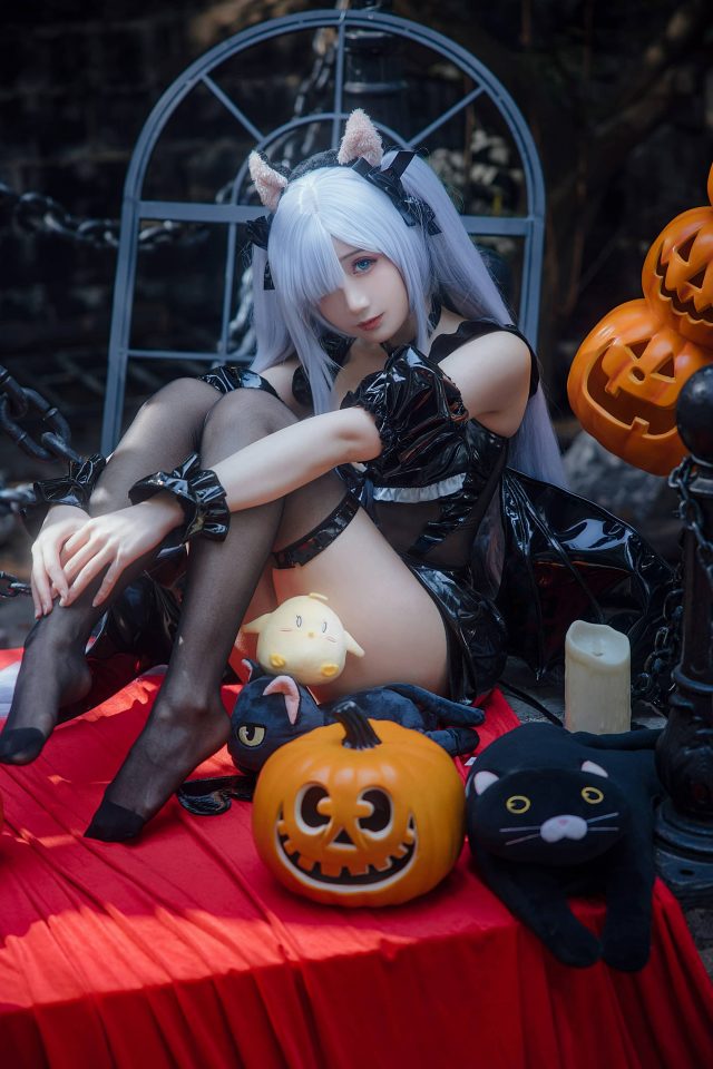 万圣节惊喜来袭:焖焖碳cos《碧蓝航线》雅努斯 万圣节惊喜来袭:焖焖碳cos《碧蓝航线》雅努斯