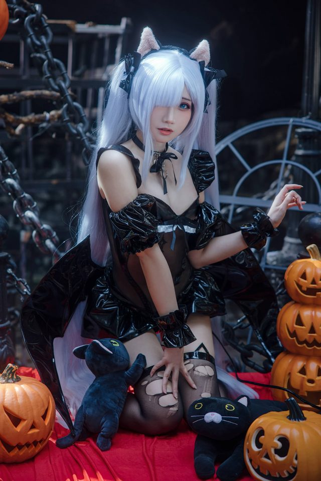 万圣节惊喜来袭:焖焖碳cos《碧蓝航线》雅努斯 万圣节惊喜来袭:焖焖碳cos《碧蓝航线》雅努斯