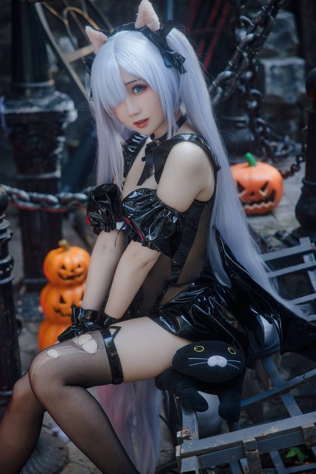 万圣节惊喜来袭:焖焖碳cos《碧蓝航线》雅努斯 万圣节惊喜来袭:焖焖碳cos《碧蓝航线》雅努斯