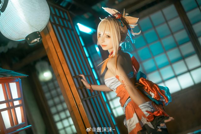 蠢沫沫的《原神》宵宫COSPLAY，重燃角色的魅力