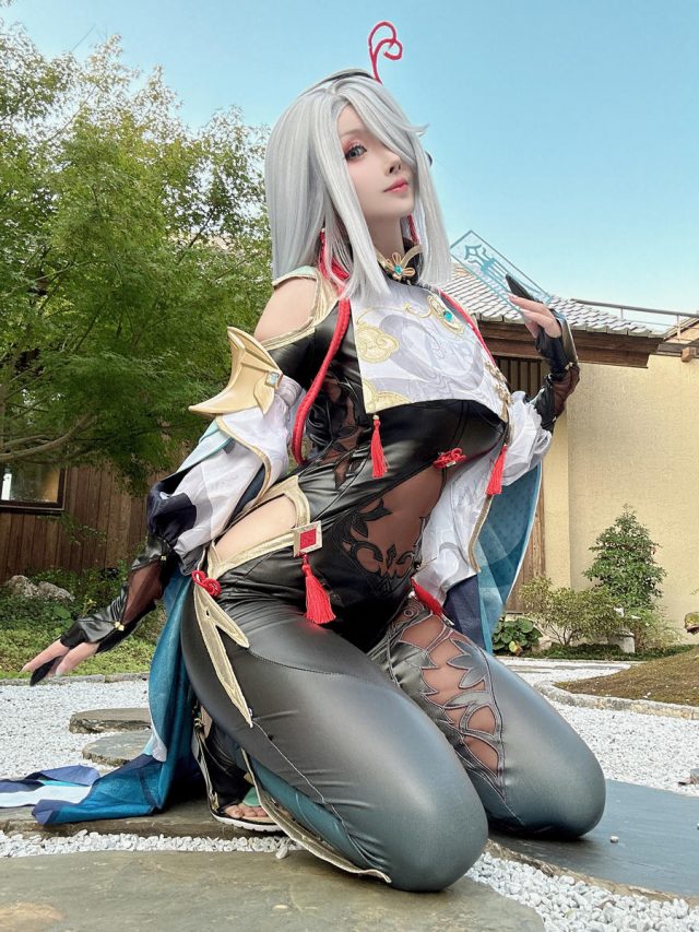 原神COS:rioko凉凉子的申鹤cosplay,再现美若仙境 原神COS:rioko凉凉子的申鹤cosplay,再现美若仙境