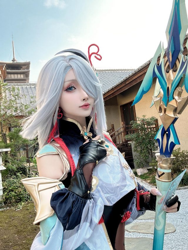 原神COS:rioko凉凉子的申鹤cosplay,再现美若仙境 原神COS:rioko凉凉子的申鹤cosplay,再现美若仙境