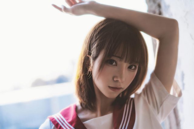 Kitaro_绮太郎的JK cosplay系列:邻家妹妹的校园风情 Kitaro_绮太郎的JK cosplay系列:邻家妹妹的校园风情