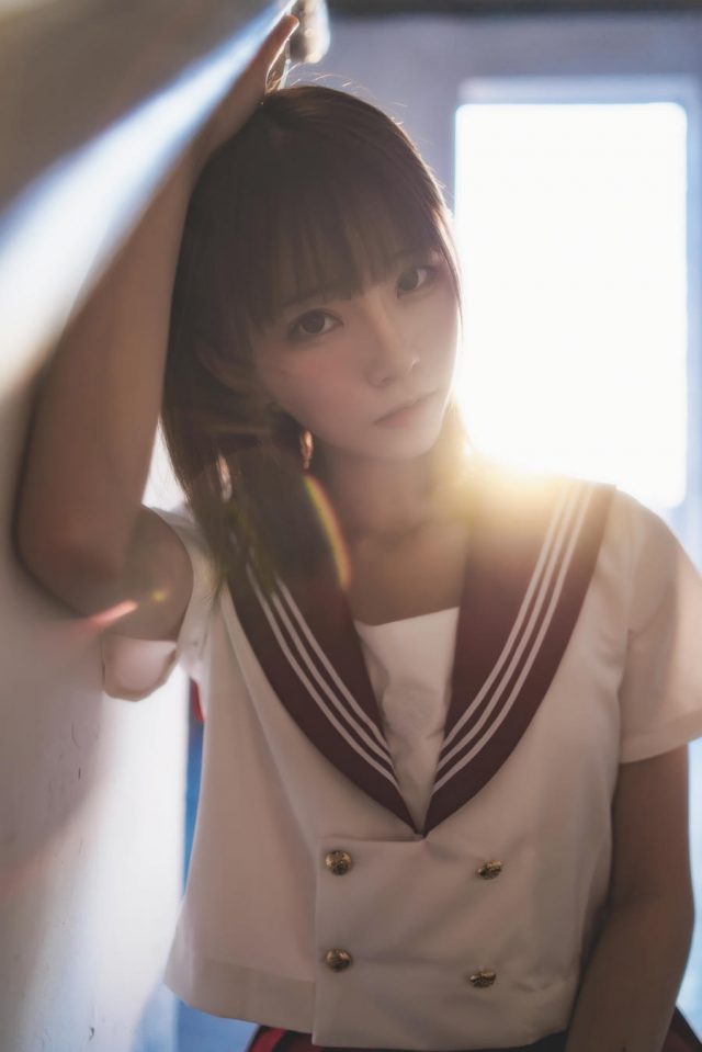 Kitaro_绮太郎的JK cosplay系列:邻家妹妹的校园风情 Kitaro_绮太郎的JK cosplay系列:邻家妹妹的校园风情