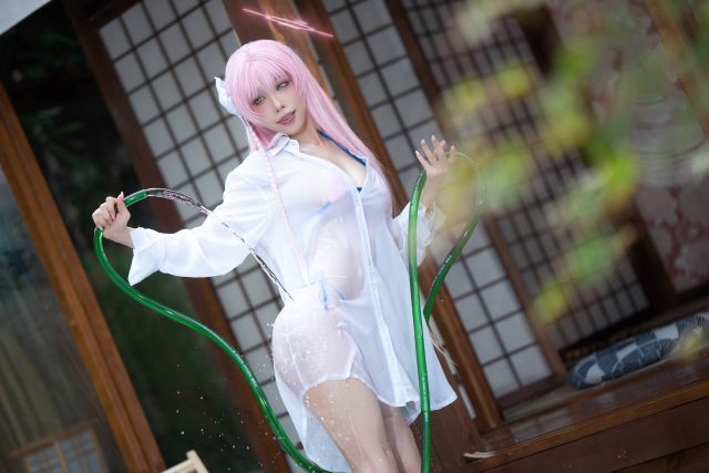 炎炎夏日的火辣魅力:水淼aqua cos《蔚蓝档案》浦和花子 炎炎夏日的火辣魅力:水淼aqua cos《蔚蓝档案》浦和花子