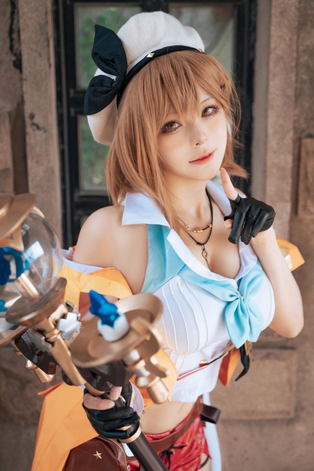 w百合欧皇子w COS作品：魅力百合的绝美COSPLAY！