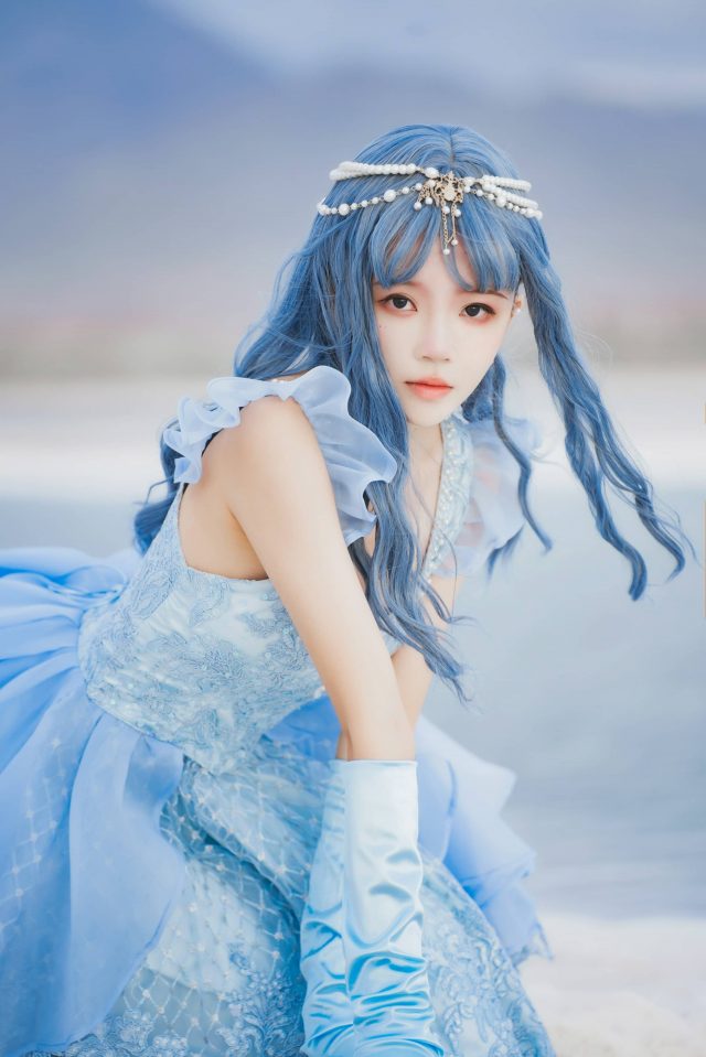美人鱼之梦：coser桜桃喵带你穿越幻想的大海世界！