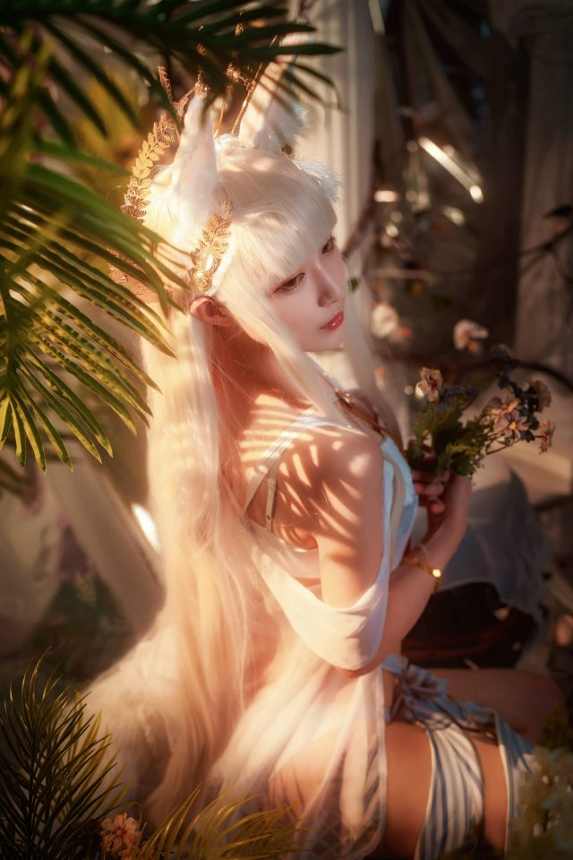 美与清新完美融合:铁板烧鬼舞w小姐姐绝美的白金COS作品 美与清新完美融合:铁板烧鬼舞w小姐姐绝美的白金COS作品