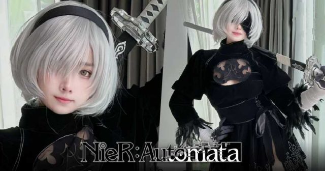 Ve'nus cos《尼尔：机械纪元》2B，将机械美少女融入现实的魅力