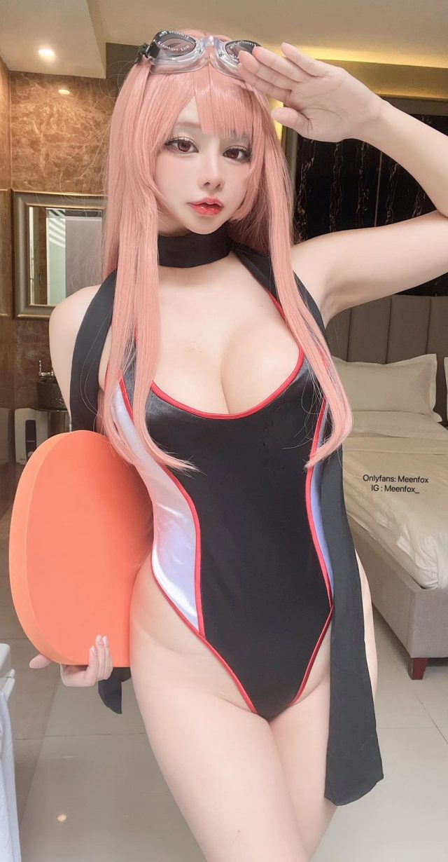 coser Meenfox化身“妮姬”拉毗,展现“胜利女神”的性感魅力 coser Meenfox化身“妮姬”拉毗,展现“胜利女神”的性感魅力