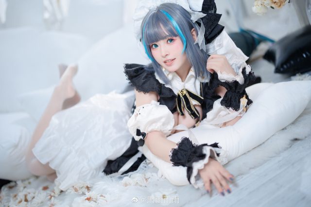 [碧蓝航线]肃雨雨雨cos柴郡，调皮迷人的舰娘之旅