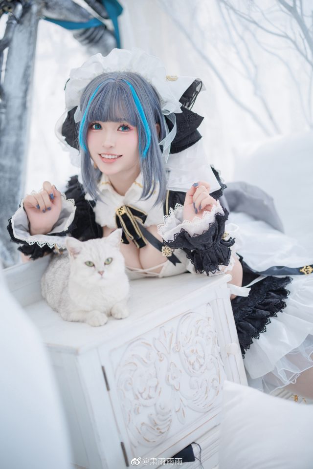 [碧蓝航线]肃雨雨雨cos柴郡，调皮迷人的舰娘之旅