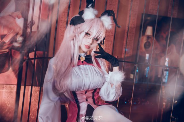 [Fate/Grand Order]如月灰cos光之高扬斯卡娅，性感妩媚耀眼绽放