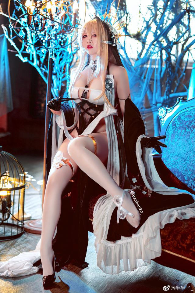 [碧蓝航线]半半子cos怨仇，性感演绎怨仇之美