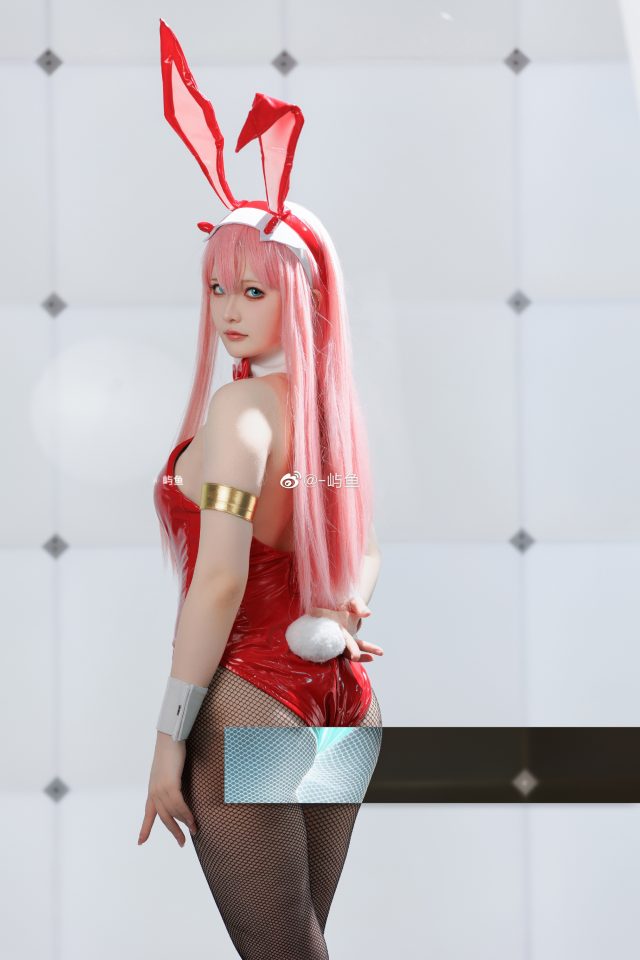 [DARLING in the FRANXX]-屿鱼cos零二，展现兔女郎的性感魅力