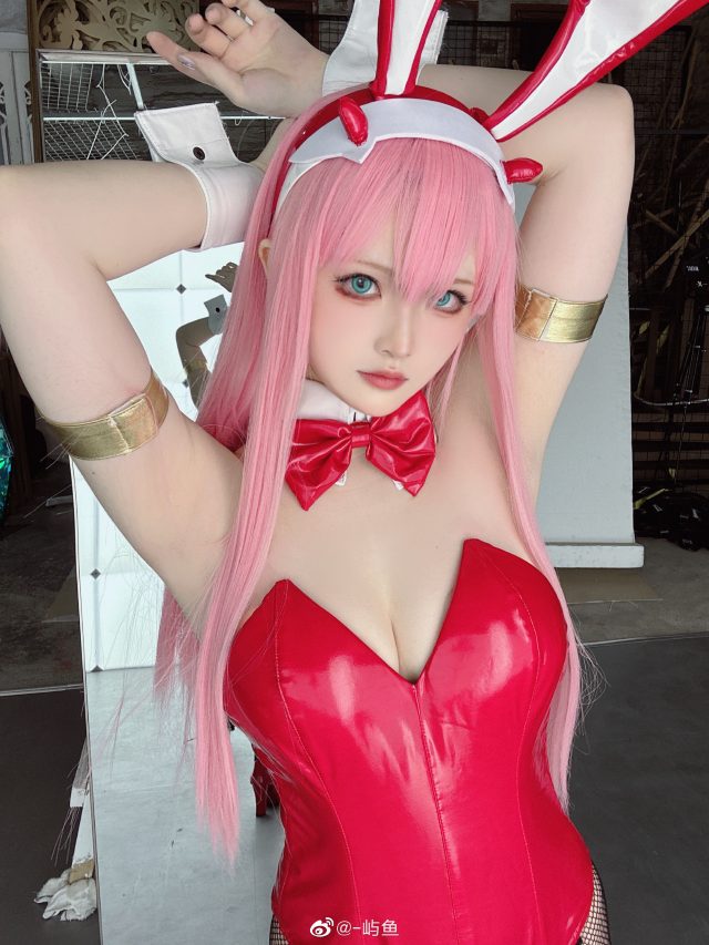 [DARLING in the FRANXX]-屿鱼cos零二，展现兔女郎的性感魅力